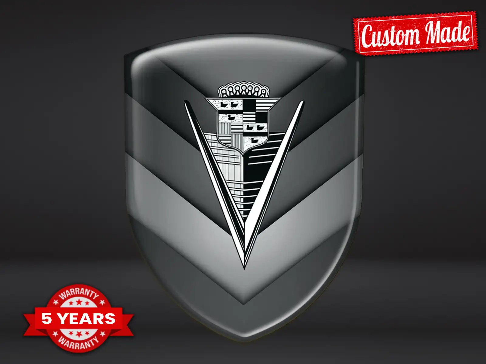 Cadillac Badges Voiture Performance Max Stylé Pro Résistant ST
